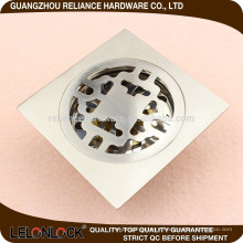 Hot sale brass material and strainer style floor drain